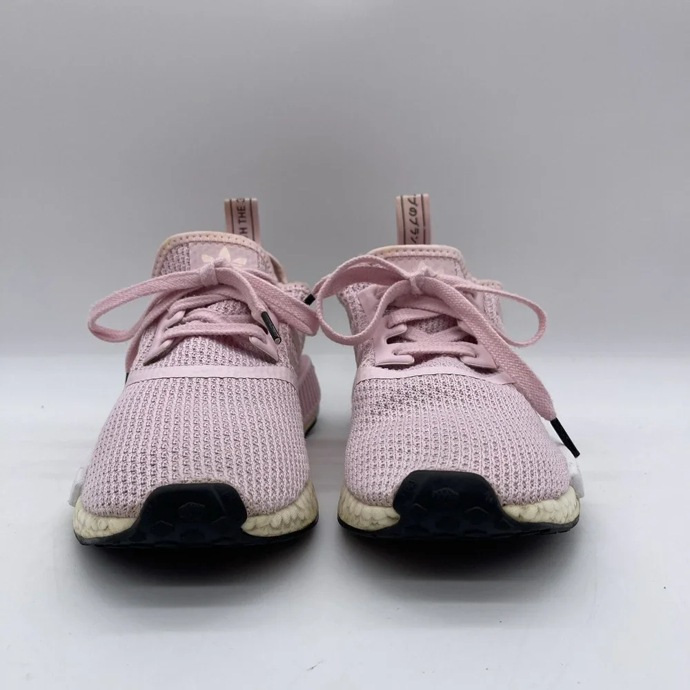 Adidas B37648 Boost NMD R1 Women's Size 7 Running Shoes 'Clear Pink' Sneakers
